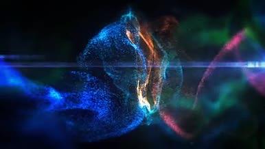 大气科技粒子飘散背景视频的预览图